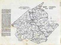 Wirt County - Newark, Clay, Tucker, Elizabeth, Burning Springs, Reedy, Spring Creek, West Virginia State Atlas 1933